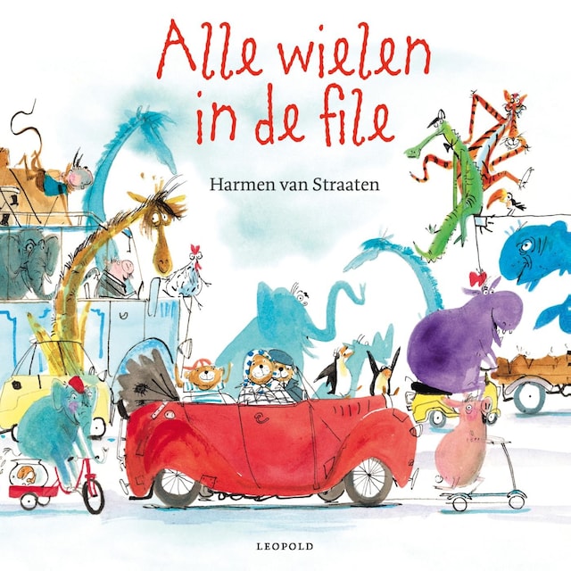 Couverture de livre pour Alle wielen in de file