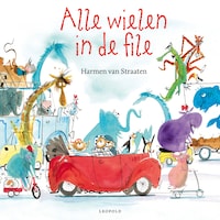 Alle wielen in de file
