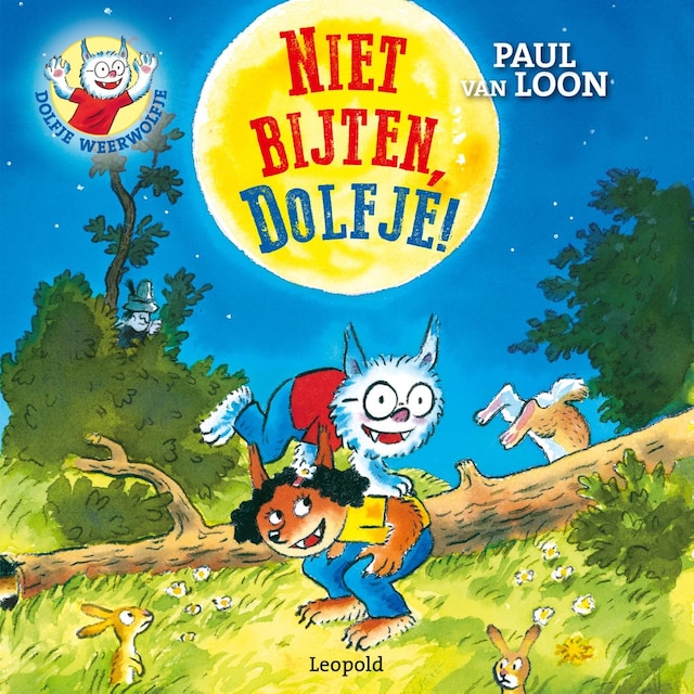 Book cover for Niet bijten, Dolfje!