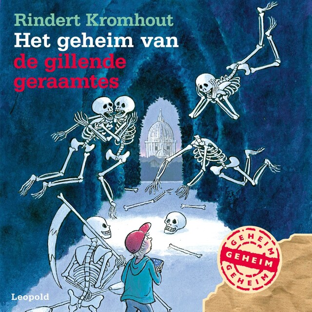 Book cover for Het geheim van de gillende geraamtes