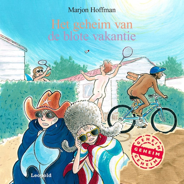 Couverture de livre pour Het geheim van de blote vakantie