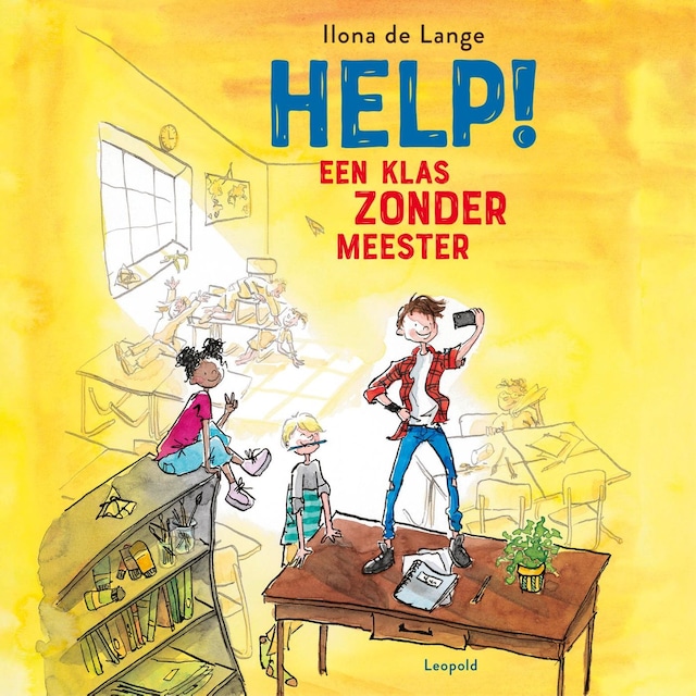Book cover for Help! Een klas zonder meester