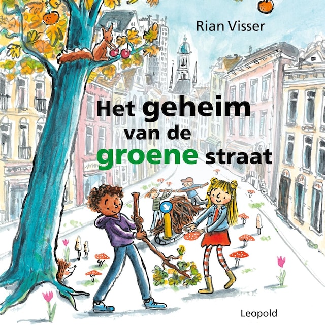 Book cover for Het geheim van de groene straat