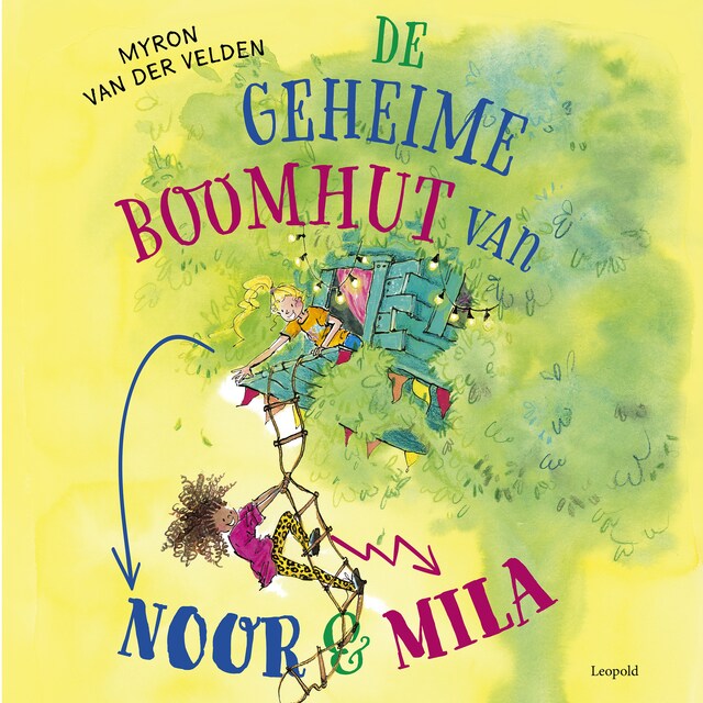 Boekomslag van De geheime boomhut van Noor en Mila