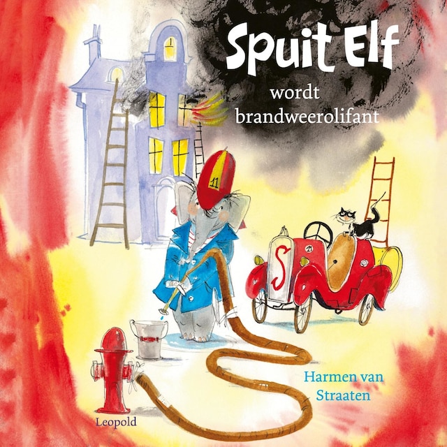 Book cover for Spuit Elf wordt brandweerolifant
