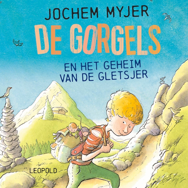 Okładka książki dla De Gorgels en het geheim van de gletsjer