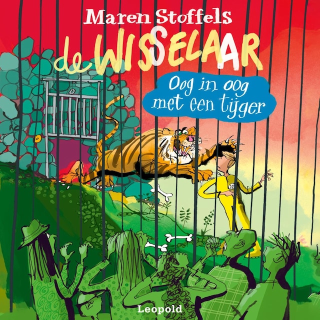 Book cover for Oog in oog met een tijger