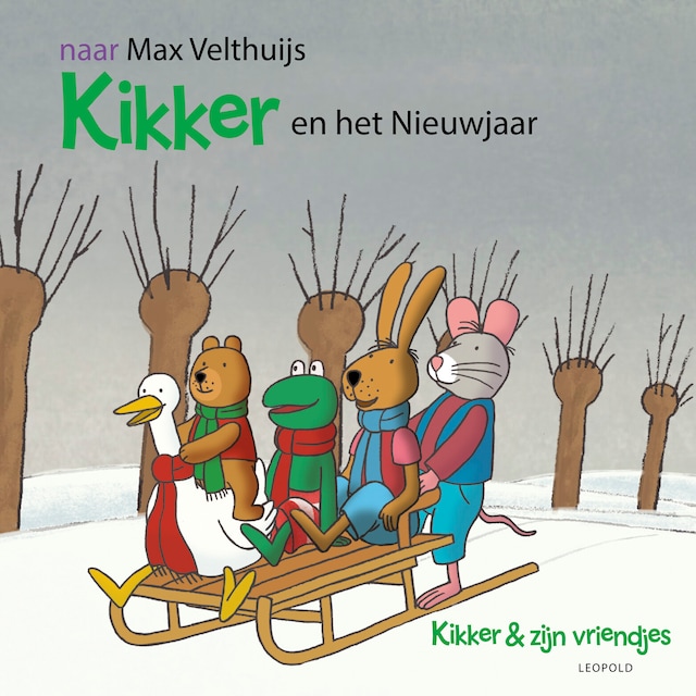 Buchcover für Kikker en het nieuwjaar