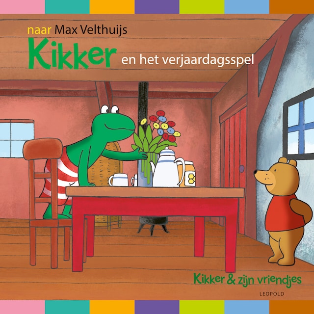 Book cover for Kikker en het verjaardagsspel