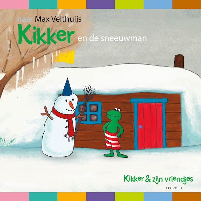 Okładka książki dla Kikker en de sneeuwman
