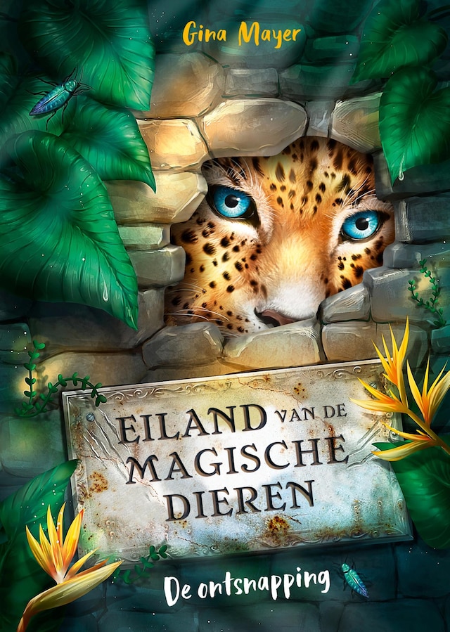 Buchcover für Eiland van de magische dieren - De ontsnapping