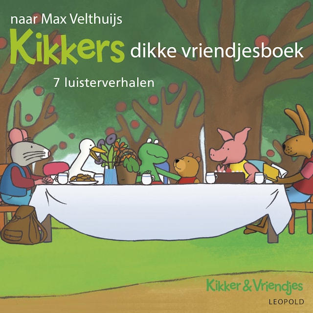 Portada de libro para Kikkers dikke vriendjesboek