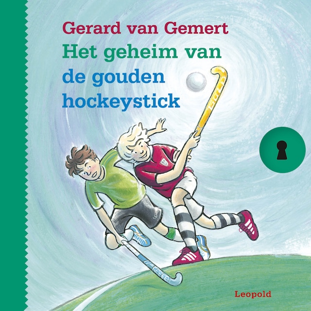 Portada de libro para Het geheim van de gouden hockeystick