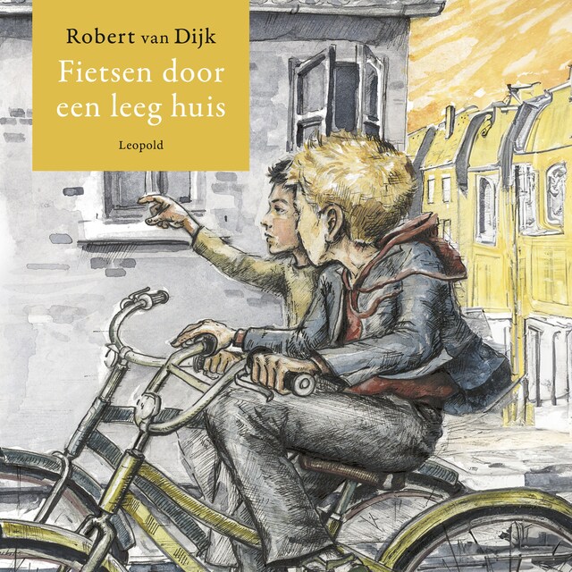 Book cover for Fietsen door een leeg huis