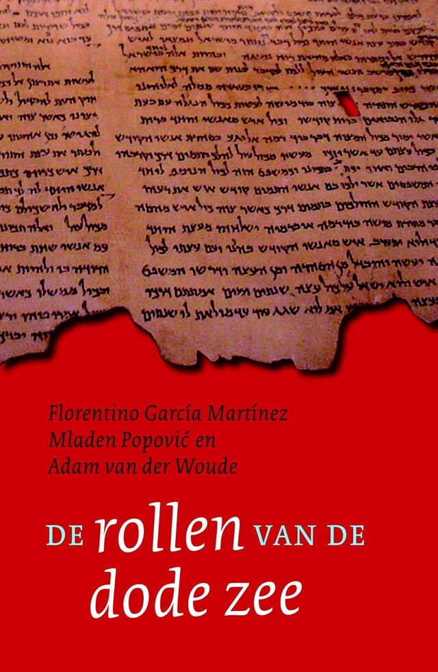 Boekomslag van De rollen van de Dode Zee