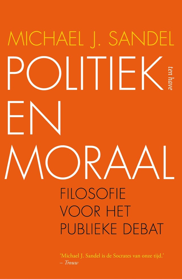 Kirjankansi teokselle Politiek en moraal