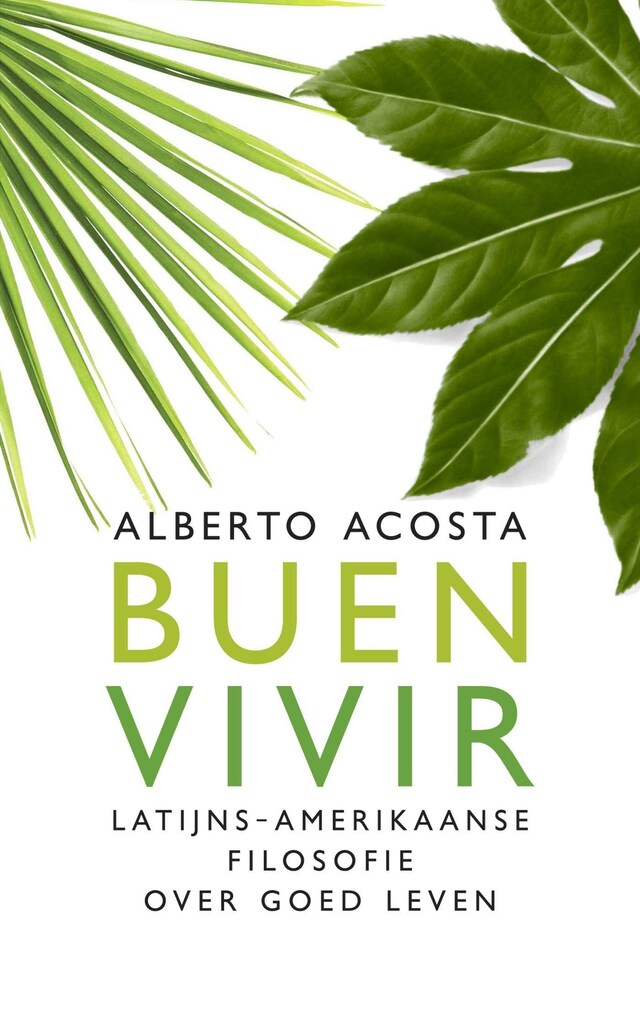 Book cover for Buen vivir