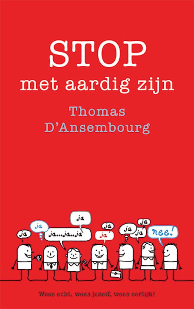 Book cover for Stop met aardig zijn