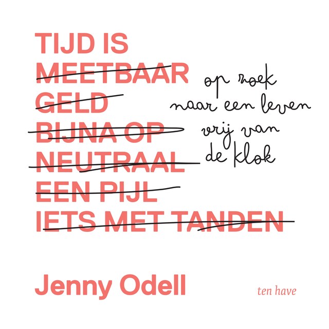 Book cover for Tijd is