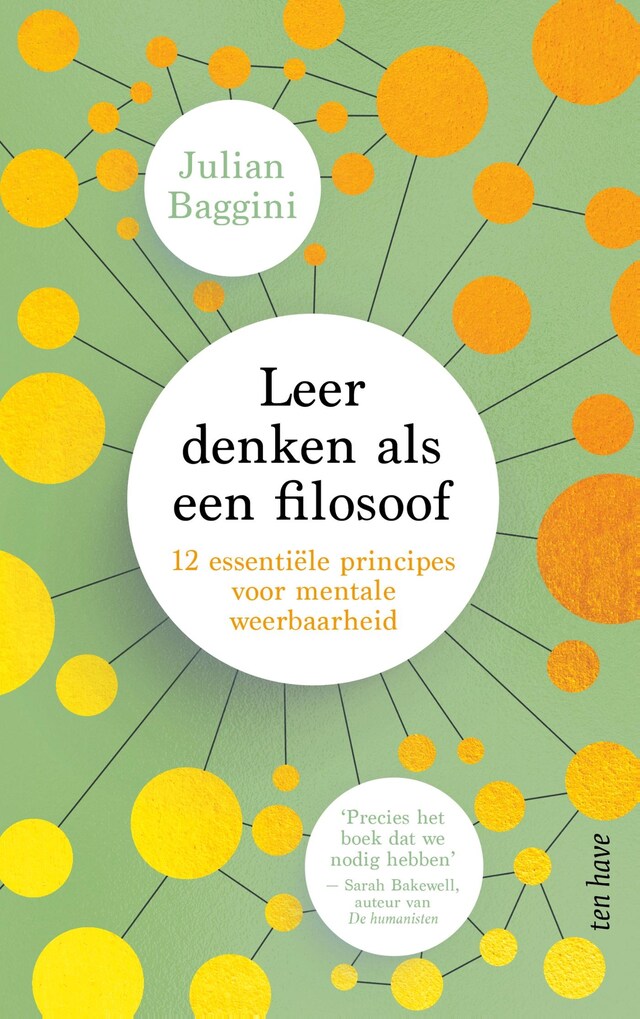 Book cover for Leer denken als een filosoof