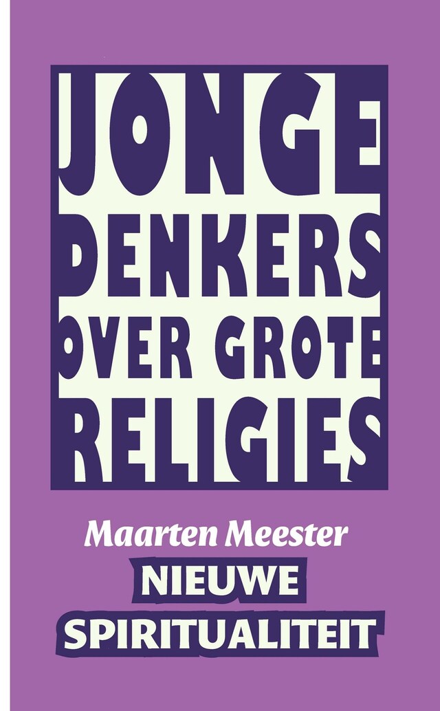 Boekomslag van Nieuwe spiritualiteit