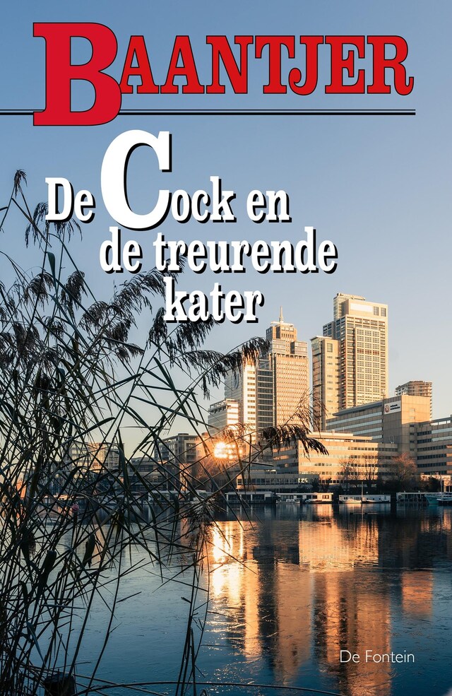 Book cover for De Cock en de treurende kater