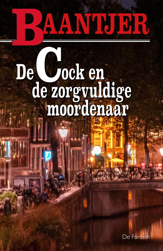 Book cover for De Cock en de zorgvuldige moordenaar