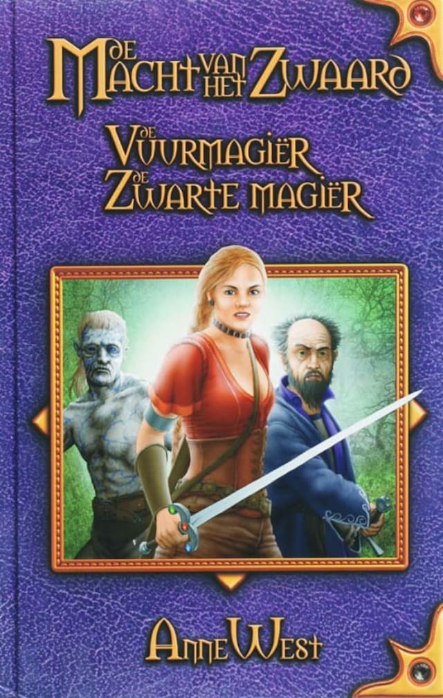 Buchcover für De vuurmagiër / De zwarte magiër