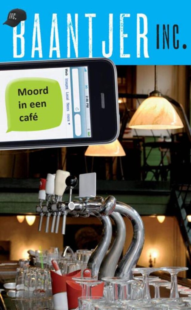 Couverture de livre pour Moord in een café