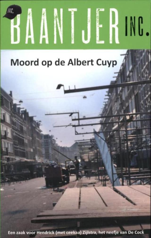 Kirjankansi teokselle Moord op de Albert Cuyp