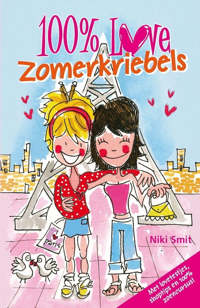 Book cover for 100% Love Zomerkriebels