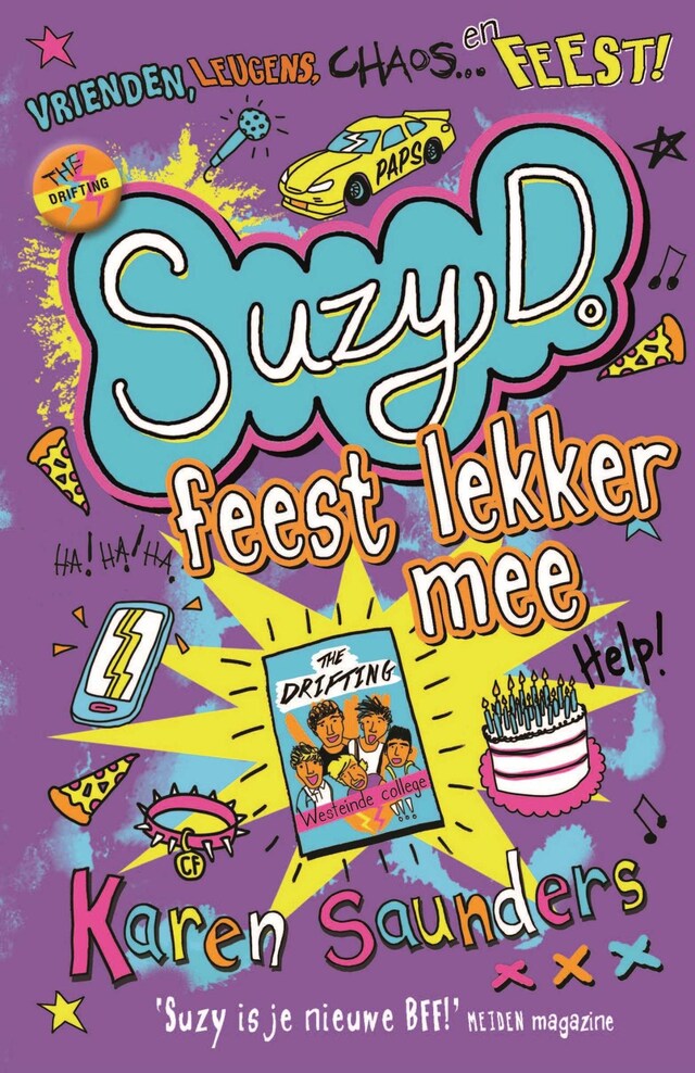 Bokomslag for Suzy D. feest lekker mee