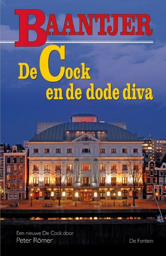 Okładka książki dla De Cock en de dode diva