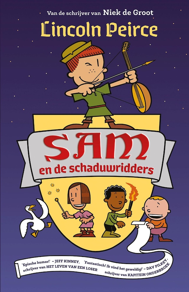 Book cover for Sam en de schaduwridders