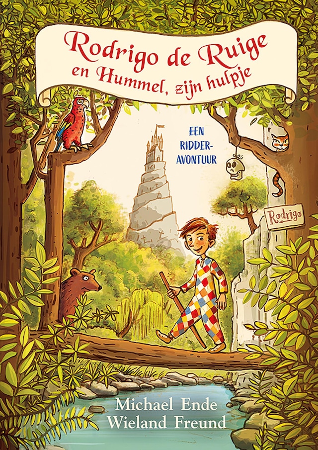 Copertina del libro per Rodrigo de Ruige en Hummel, zijn hulpje