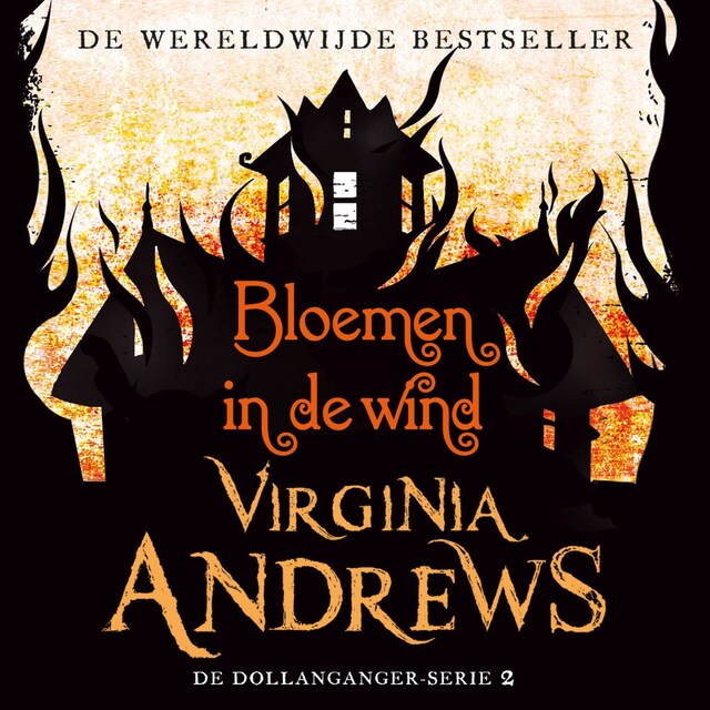 Book cover for Bloemen in de wind