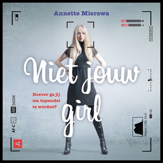 Book cover for Niet jouw girl