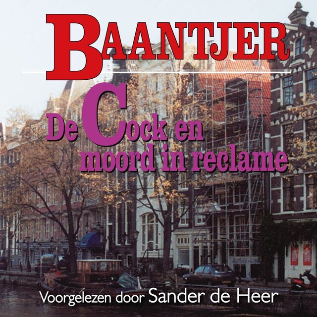 Book cover for De Cock en moord in reclame