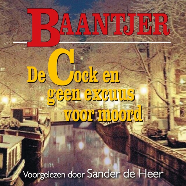 Book cover for De Cock en geen excuus voor moord