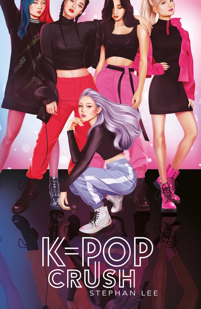 Kirjankansi teokselle K-pop crush
