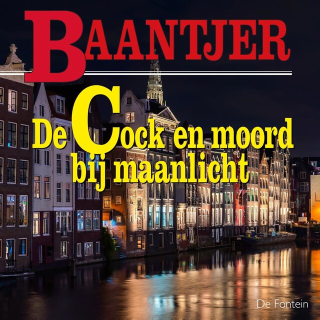 Kirjankansi teokselle De Cock en moord bij maanlicht