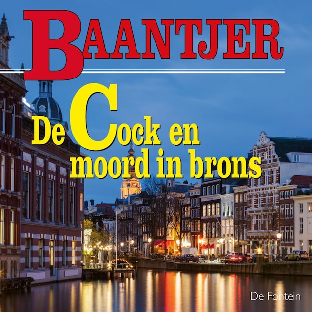 Book cover for De Cock en moord in brons