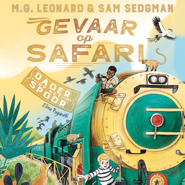 Kirjankansi teokselle Gevaar op safari