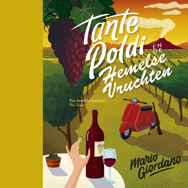 Book cover for Tante Poldi en de hemelse vruchten
