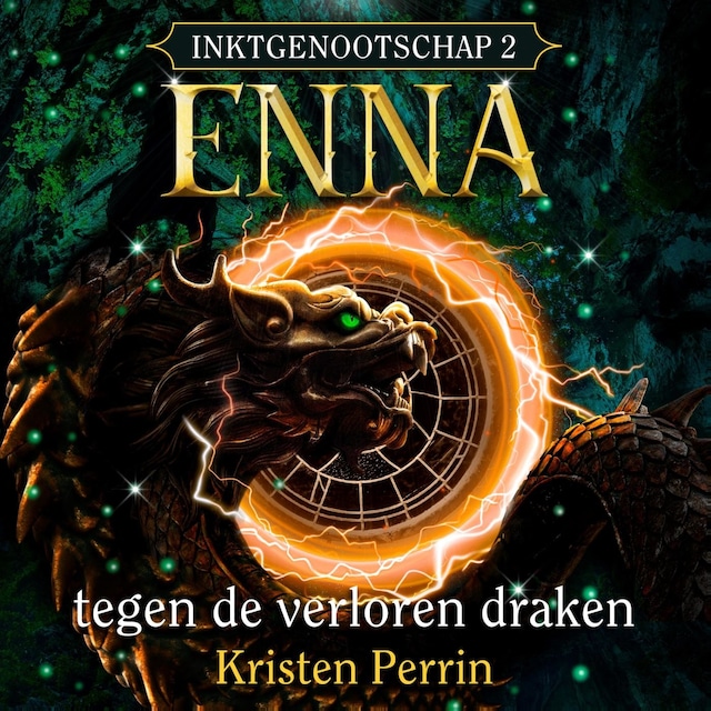 Book cover for Enna tegen de verloren draken