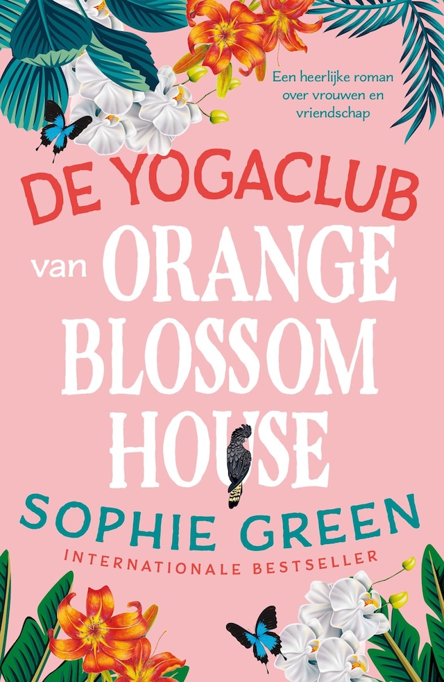 Boekomslag van De yogaclub van Orange Blossom House