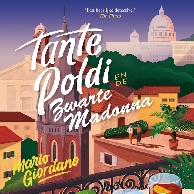 Book cover for Tante Poldi en de zwarte Madonna