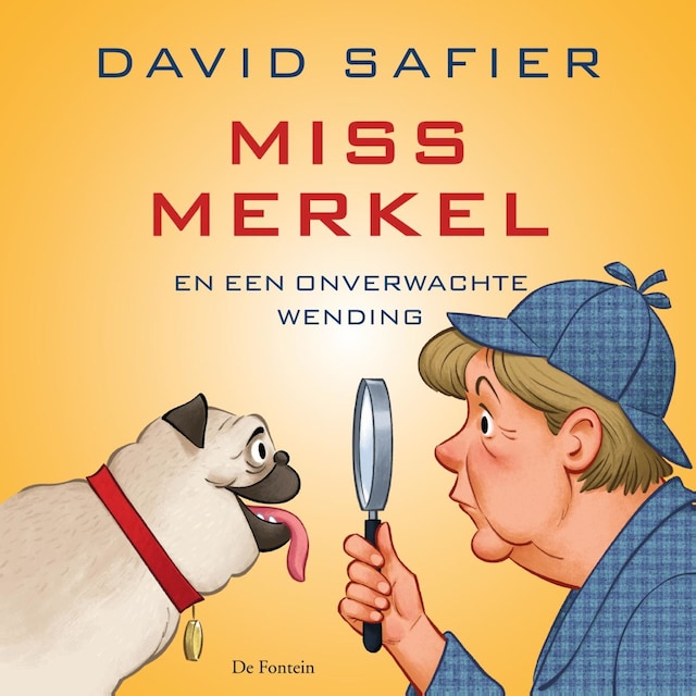 Book cover for Miss Merkel en een onverwachte wending