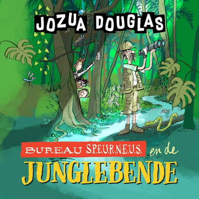 Boekomslag van Bureau Speurneus en de junglebende