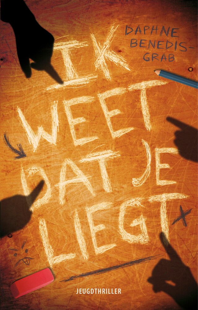 Buchcover für Ik weet dat je liegt